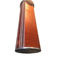 Atlas Copco Parapara Fins Copper Tube Heat Exchanger Air Cooler Oil Cooler